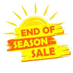 End of Season Sale!!!